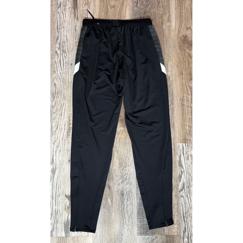 Nike Mens Dri-FIT Soccer Training Pants Black Tapered Zipper Ankle Jogger size s